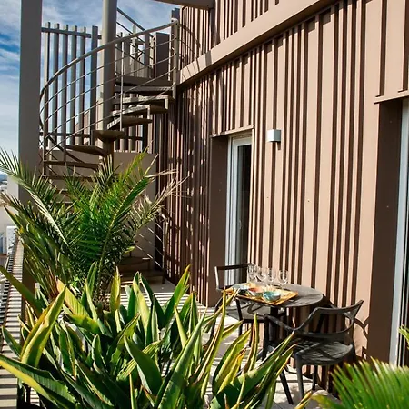Le Rooftop - Jacuzzi Et Climatisation Lägenhet *